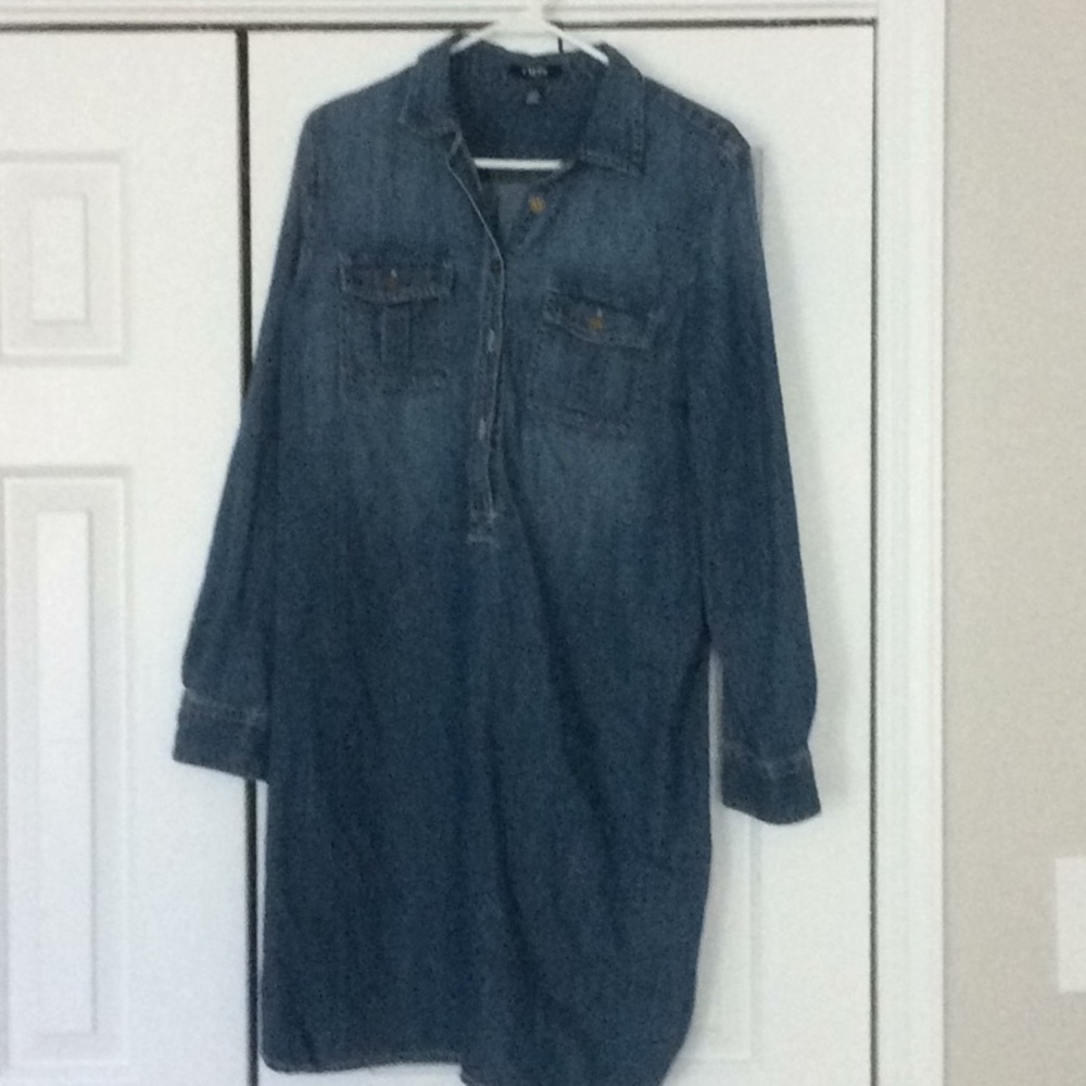 Chaps denim dress